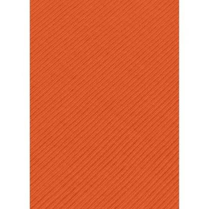 Ribbed Cotton Table Runners (Orange)