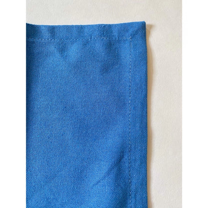 Solid Cotton Napkins Sets (Blue)