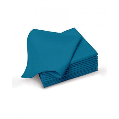 Solid Cotton Napkins Sets (Turquoise green)