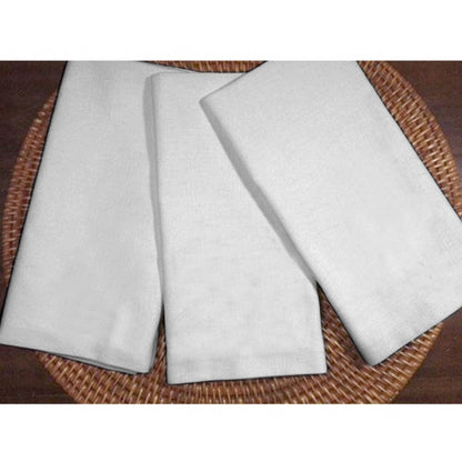 Solid Cotton Napkins Sets (White)