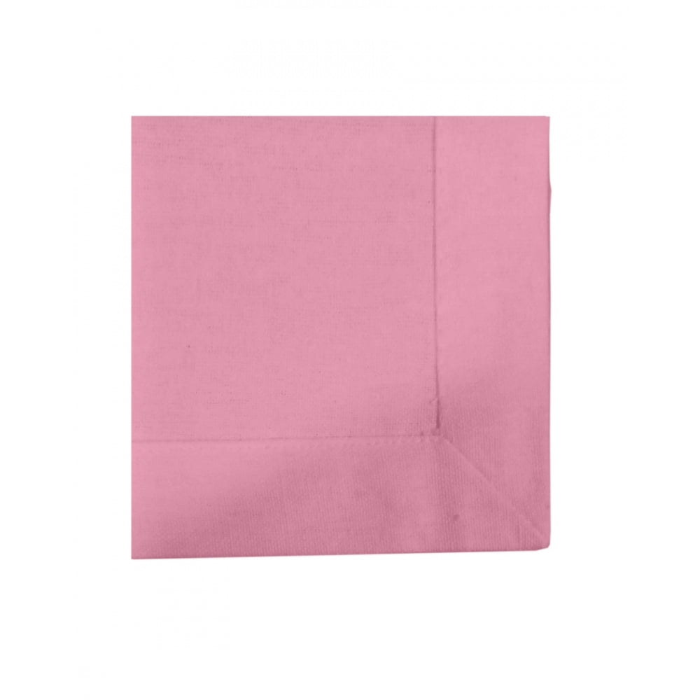 Solid Cotton Napkins Sets (Baby Pink)