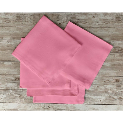 Solid Cotton Napkins Sets (Baby Pink)