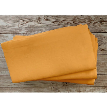 Solid Cotton Napkins Sets (Dark Yellow)