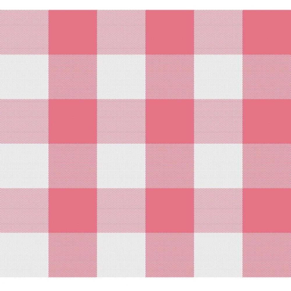 Checked Cotton Checks Table Cloth (Pink)