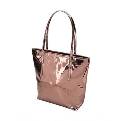 Women's Synthetic Solid Shoulder Bag (Copper)