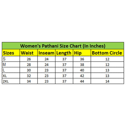 Generic Women's Casual Cotton Cambric Solid Elastic Waist Patiala Harem Pants (Black)