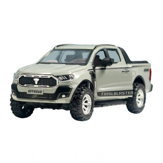 Plastic Trailblaster Toys Truck With Door And Tailgate Openable Pickup Truck  (Assorted)