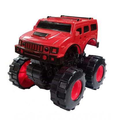 Plastic Powered Jumping Car (Red)