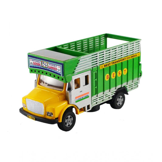 Plastic Public Resque Truck (Green &amp; Yellow)