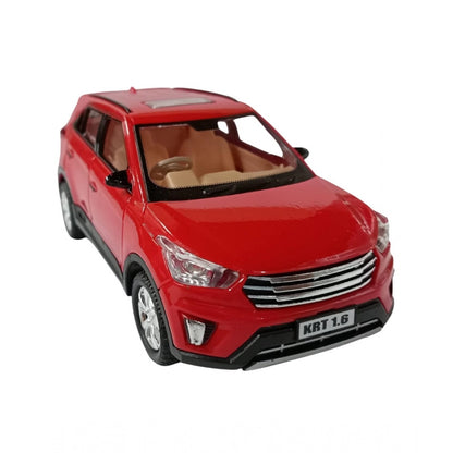 Plastic Pull Back Action Model Car (Red)