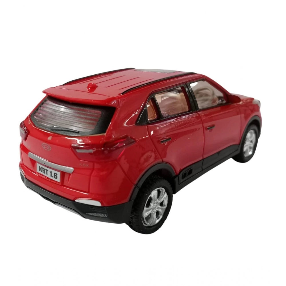 Plastic Pull Back Action Model Car (Red)