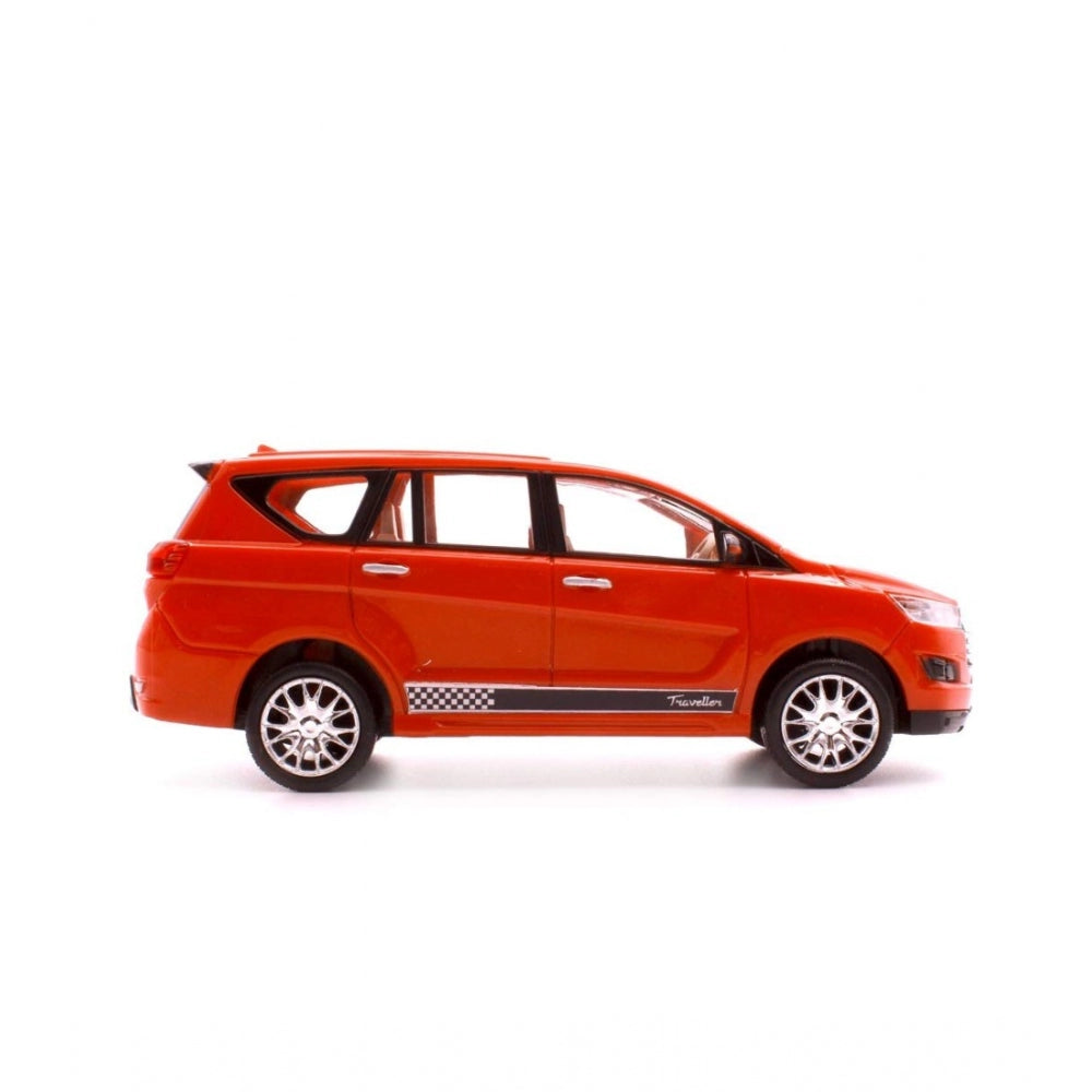 Plastic Innova Crysta Pull Back Car (Red)