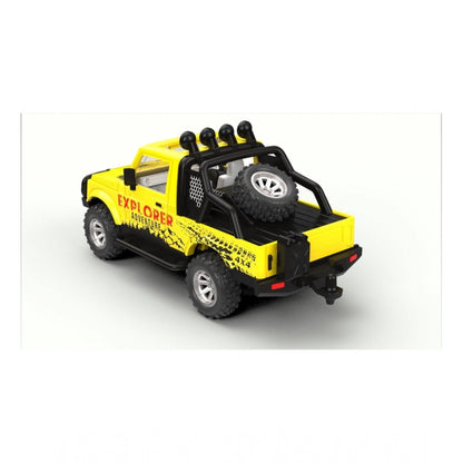 Plastic Maruti Gypsy Sports Die Cast Model Open Ranger Jeep (Assorted)