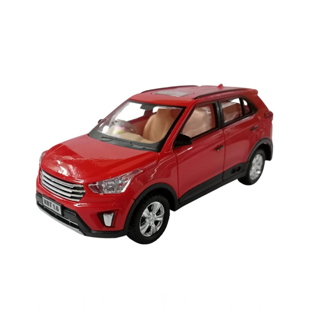 Plastic Pull Back Action Model Car (Red)