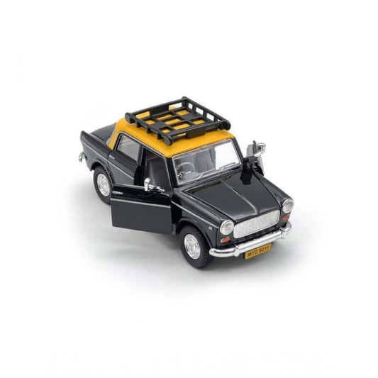 Plastic Bombay Ambassador Taxi Car (Black)