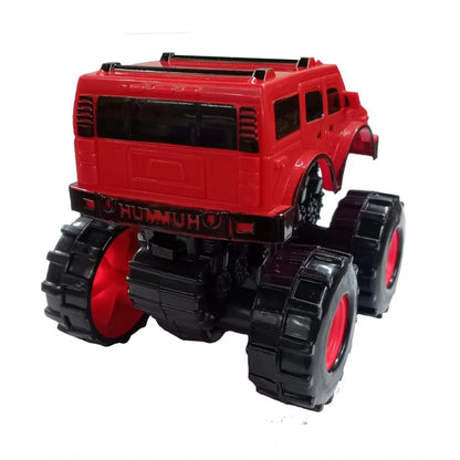 Plastic Powered Jumping Car (Red)