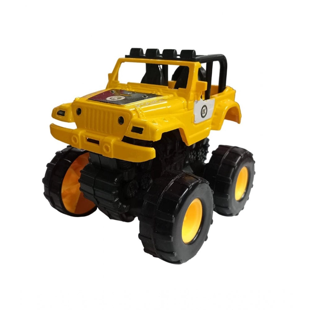 Plastic Powered Jumping Police Jeep Car (Assorted)