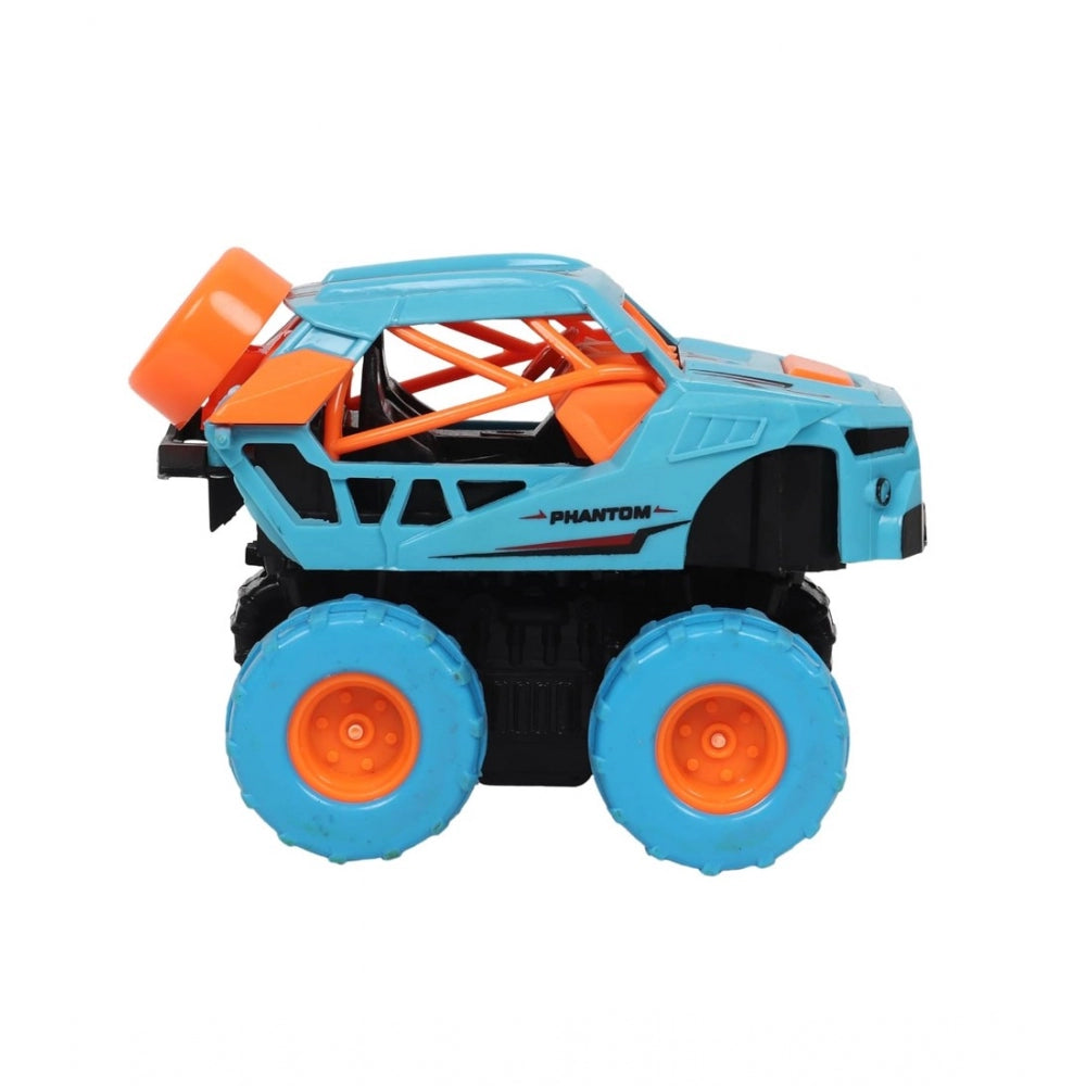 Plastic Friction Powered Monster Truck Push  Go Off Road Car (Assorted)