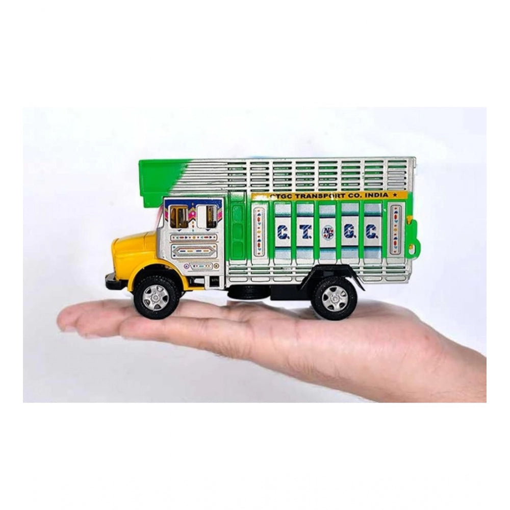 Plastic Public Resque Truck (Green &amp; Yellow)