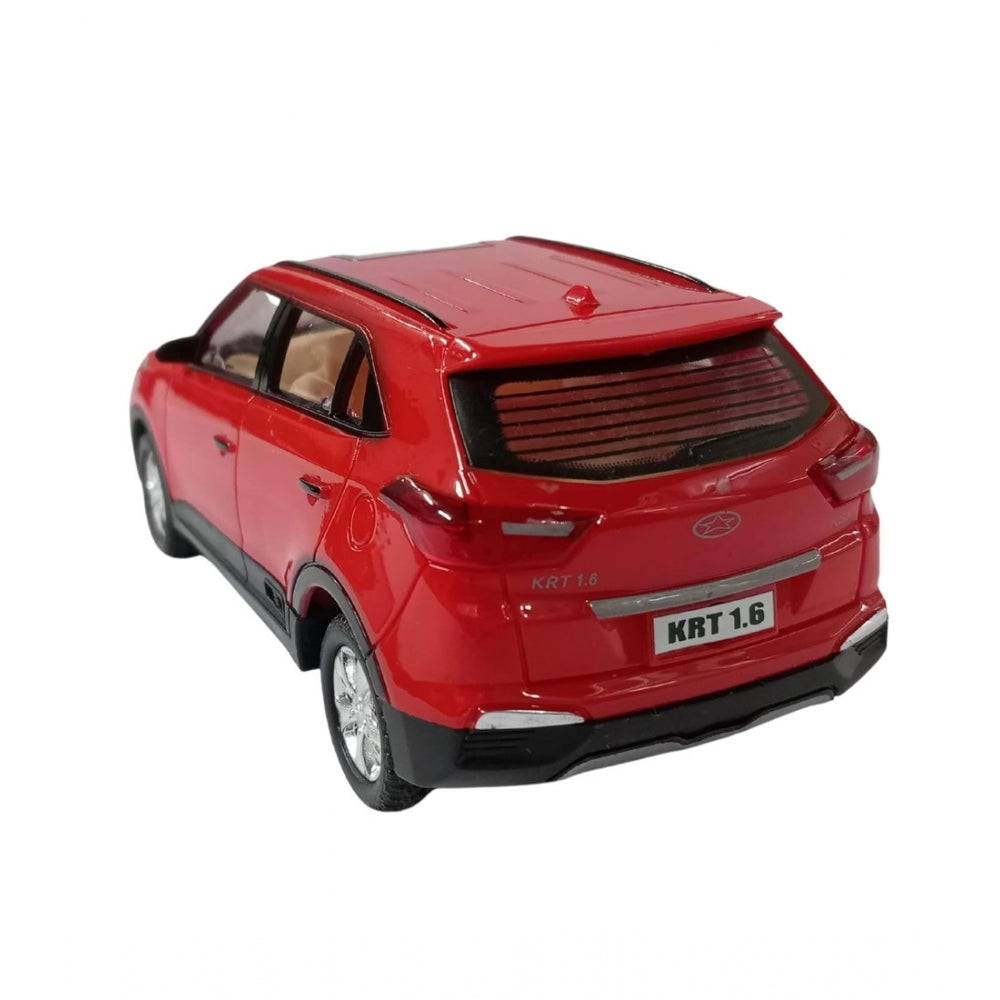 Plastic Pull Back Action Model Car (Red)