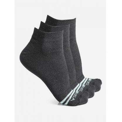 Men's Printed Cotton Spandex Ankle Length Socks (Assorted)