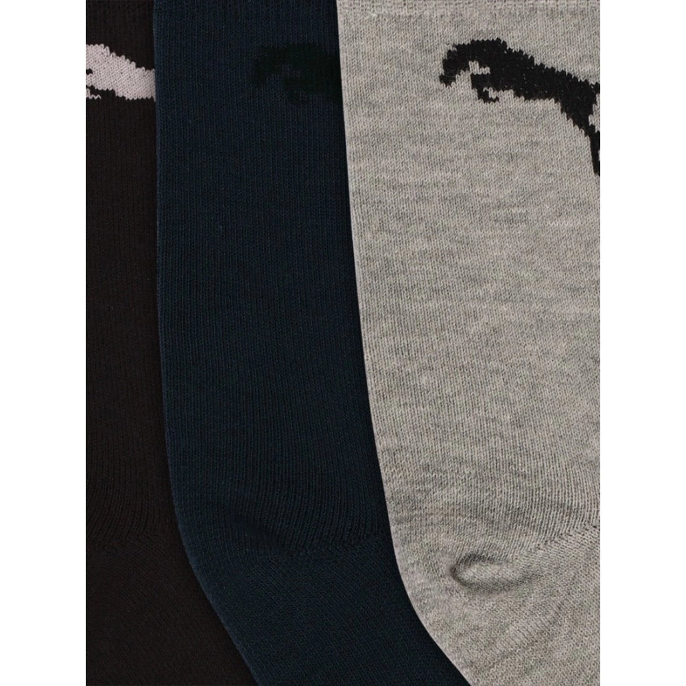 Men's Printed Cotton Spandex Ankle Length Socks (Assorted)