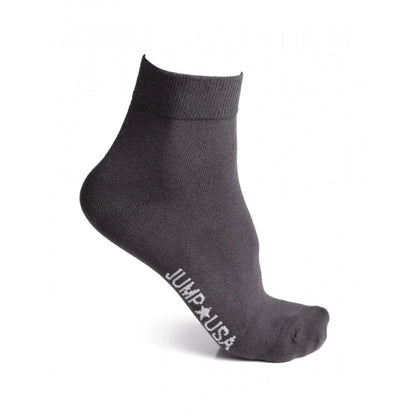 Men's Printed Cotton Spandex Ankle Length Socks (Assorted)