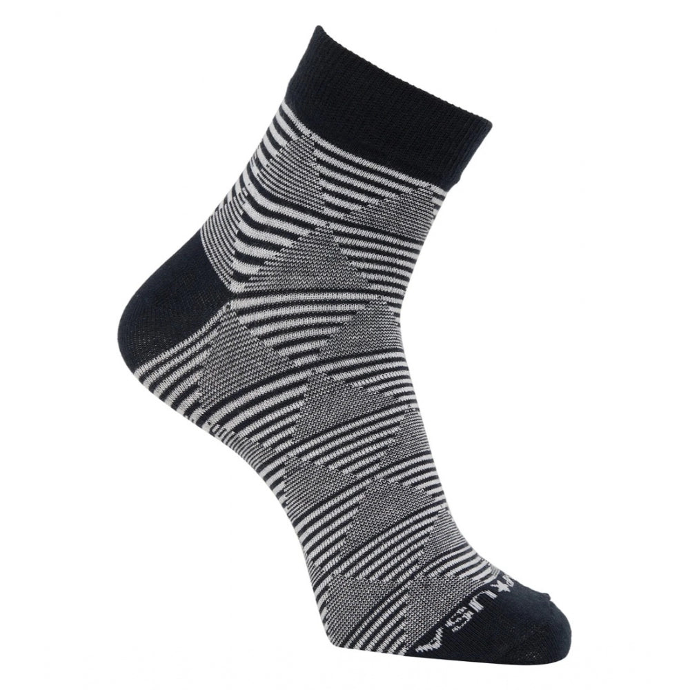 Men's Printed Cotton Spandex Ankle Length Socks (Assorted)