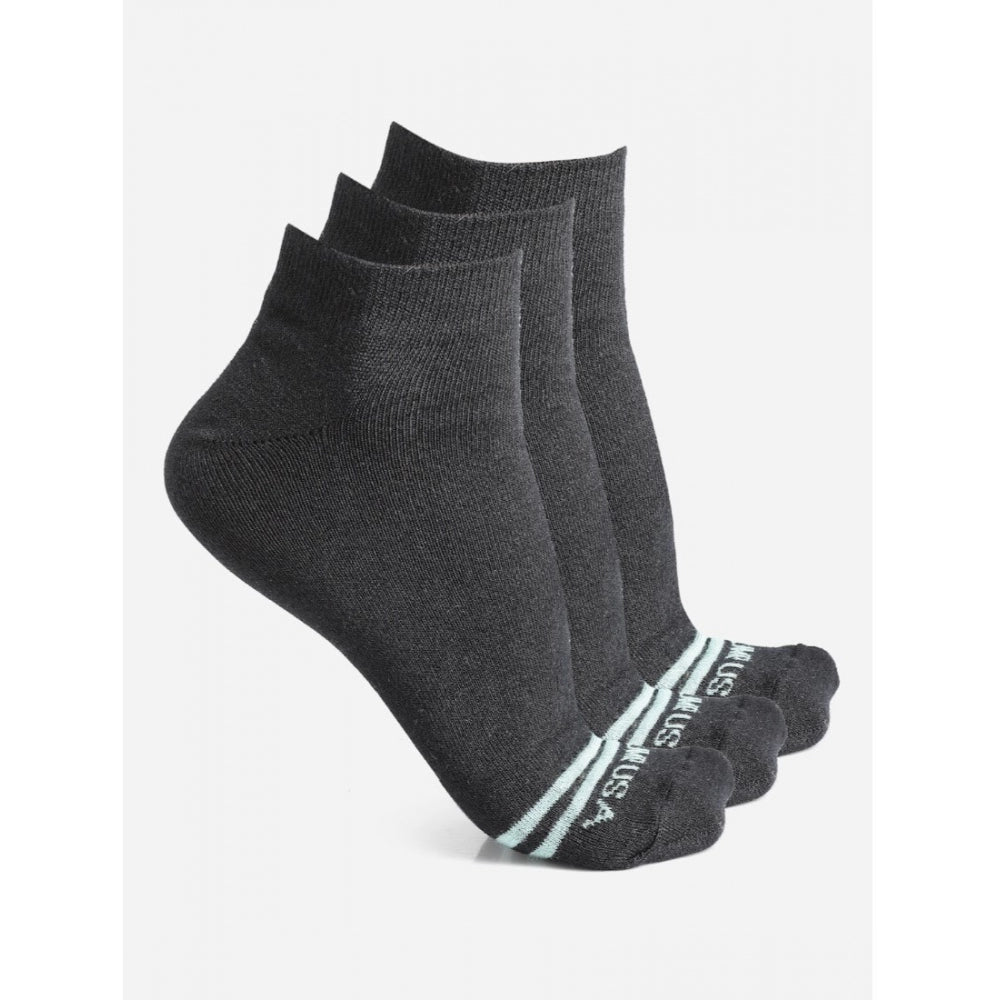 Men's Printed Cotton Spandex Ankle Length Socks (Assorted)