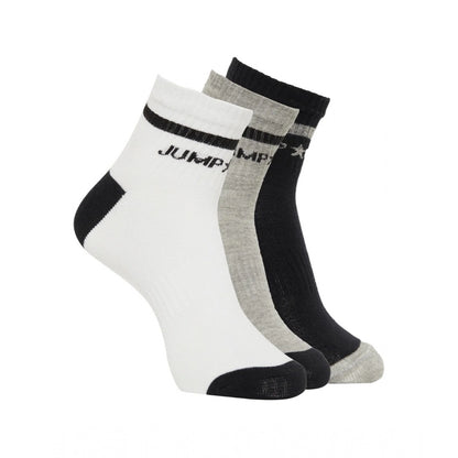 Men's Printed Cotton Spandex Ankle Length Socks (Assorted)