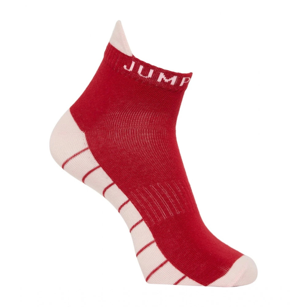 Men's Printed Cotton Spandex Ankle Length Socks (Assorted)