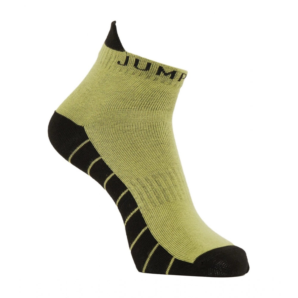 Men's Printed Cotton Spandex Ankle Length Socks (Assorted)