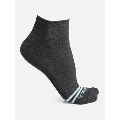 Men's Printed Cotton Spandex Ankle Length Socks (Assorted)