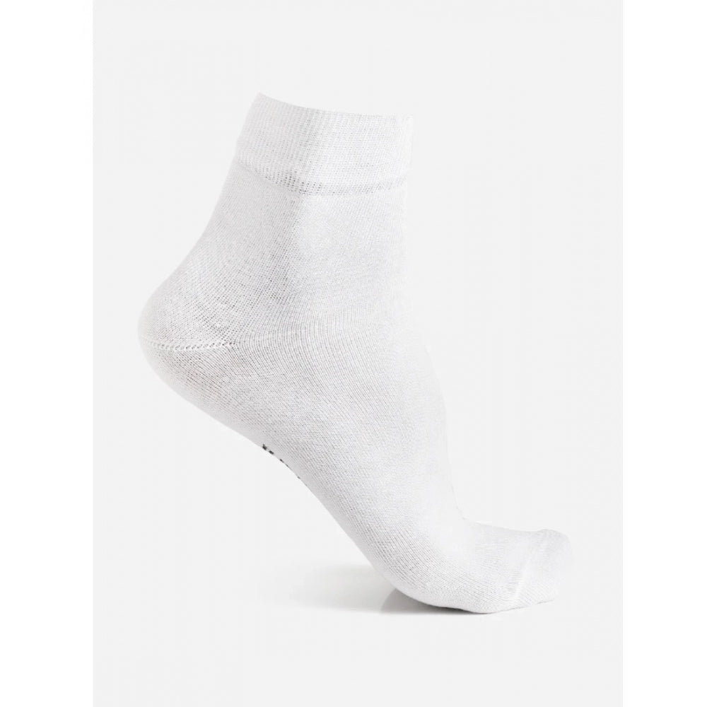 Men's Printed Cotton Spandex Ankle Length Socks (Assorted)