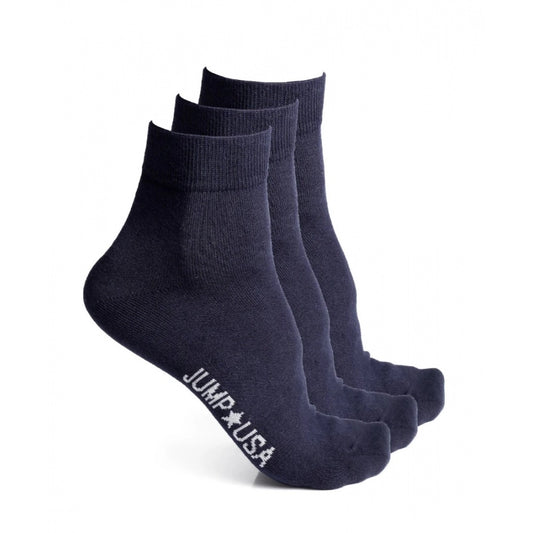 Men's Printed Cotton Spandex Ankle Length Socks (Assorted)