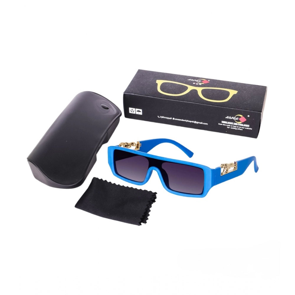 Classic Unisex UV400 Protection Sunglasses (Blue)