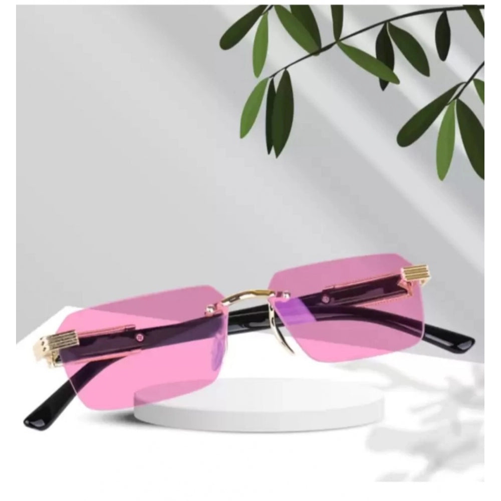 Classic Unisex UV400 Protection Sunglasses (Pink)