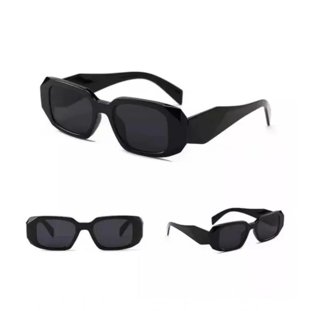 Pack Of 2 Classic Unisex UV400 Protection Sunglasses (Black)