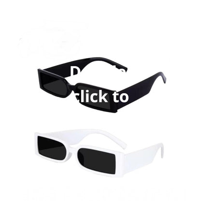 Pack Of 2 Unisex UV400 Protection Sunglasses (MultiColor)