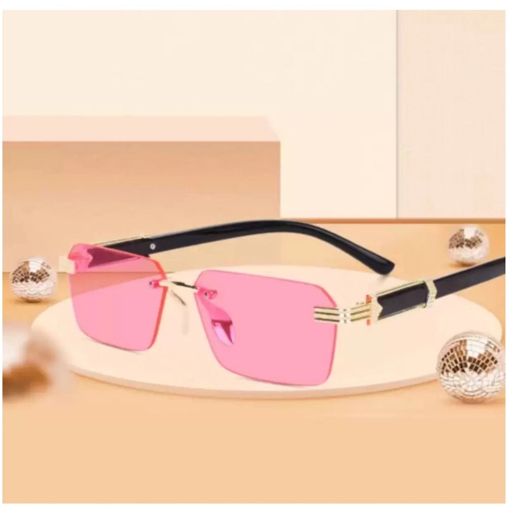 Classic Unisex UV400 Protection Sunglasses (Pink)