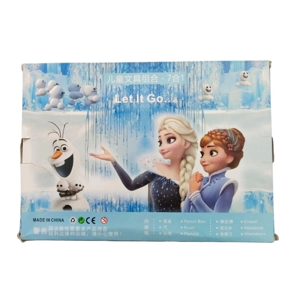 Frozen Princess - Stationery Kit |   Plastic  |   Stationery | 3+ Years