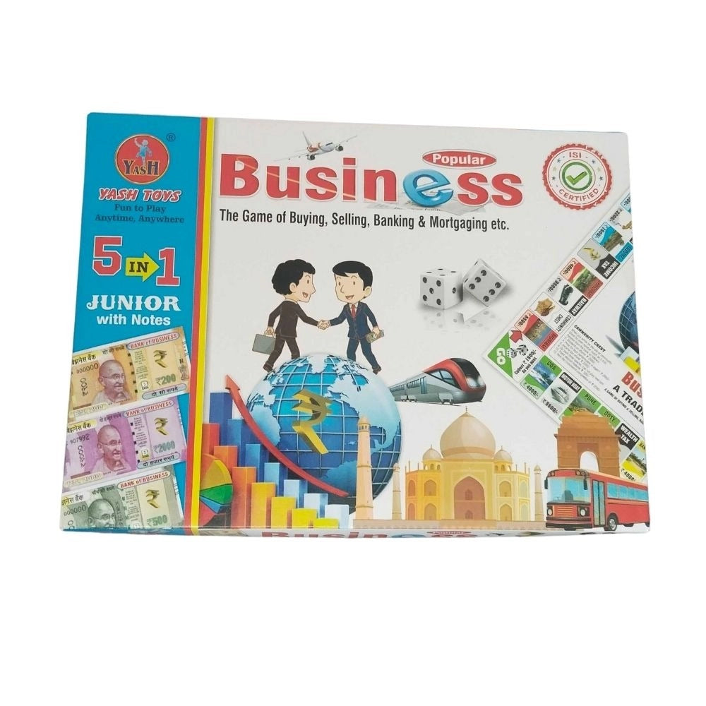 5 In 1Business |   Cardboard  |   Board Games| 2+ Years