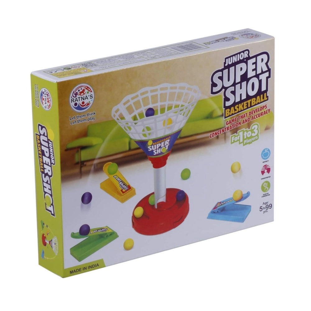 Junior Super Shot Basket Ball | Plastic | Educational Toys | 5+ Years