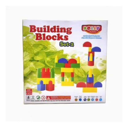 Building Blocks Set | Plastic | Educational Toys | 3+ Years