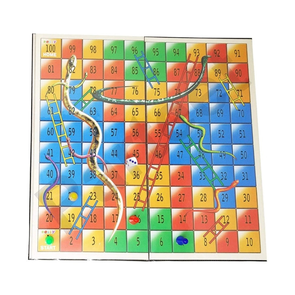 Ludo Snakes - Ladders |  Plastic Toys |  Board Games | 2+ Years