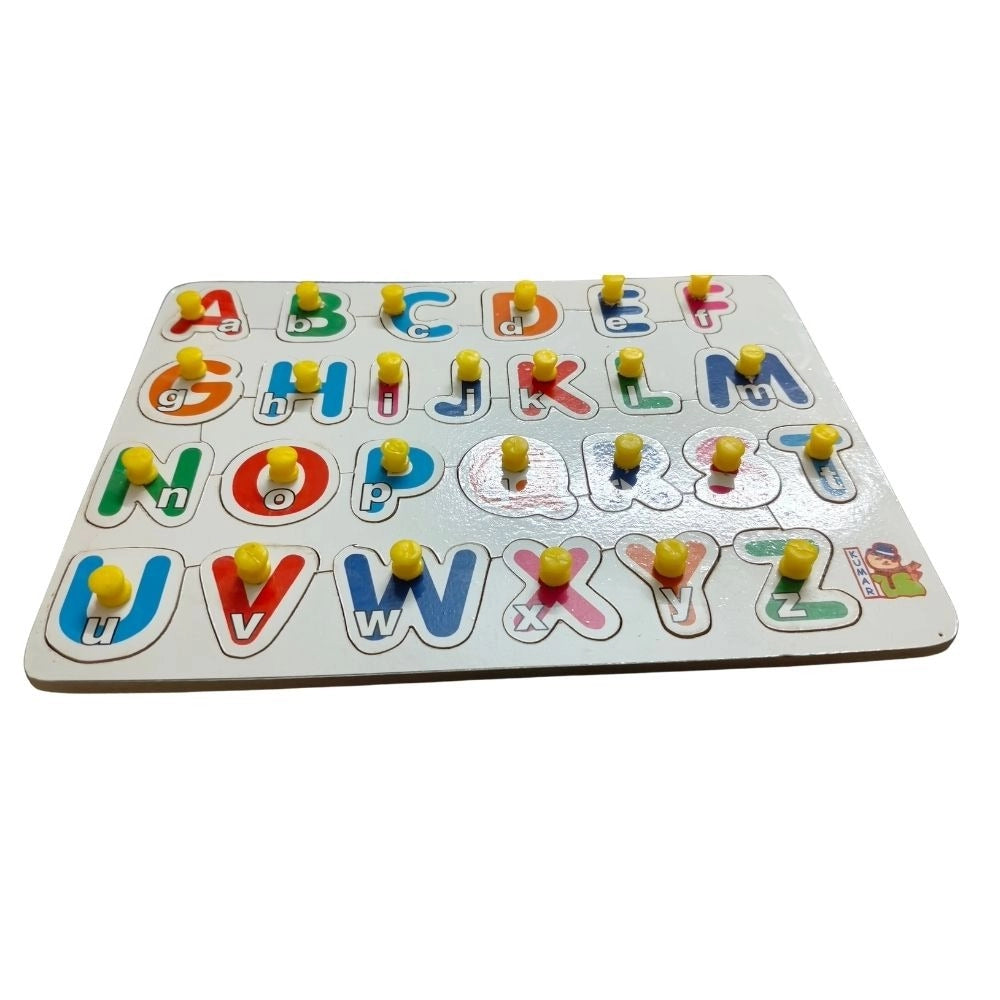 Alphapet With small letter Wooden Puzzle |   Wooden  |   Educational Toys| 3+ Years