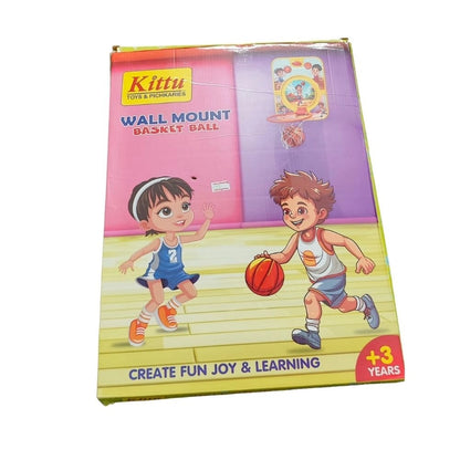 Basket Ball Set |   Plastic  |   Educational Toys| 3+ Years