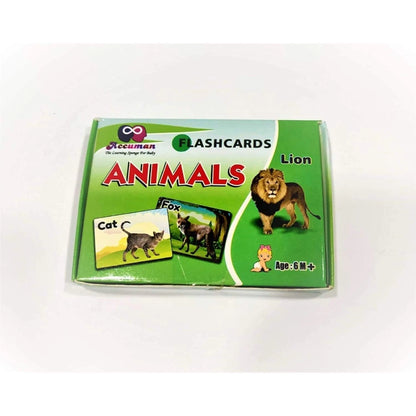 Flash Card-Animal | Plastic | Educational Toys | 6+ Months