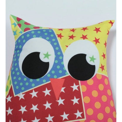 Polyester Printed Fancy Kids Cushions (Multicolor, Size: 15x11 In)