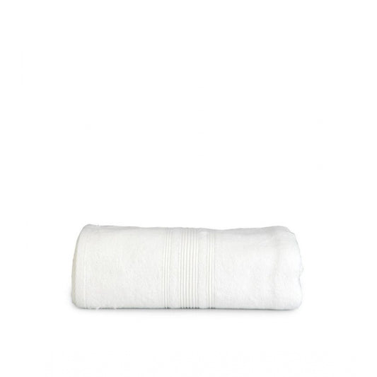 Cotton Striped Bath Towels (Off-white, Size: 35x71 In)